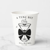 Een klein beetje ouder Martini verjaardagsfeestje Papieren Bekers (Voorkant)