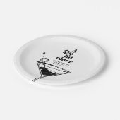 Een klein beetje ouder Martini verjaardagsfeestje Papieren Bordje (Gekanteld)