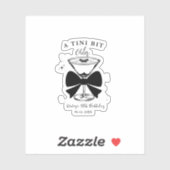 Een klein beetje ouder Martini verjaardagsfeestje Sticker (Vel)