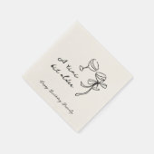 Een klein beetje ouder Martini Verjaardagspapier s Servet (Hoek)