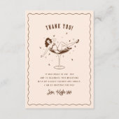 Een klein beetje ouder verjaardagsfeestje bedankkaart (Voorkant)