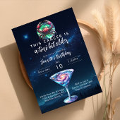 Een klein beetje oudere kanker Zodiac Martini verj Kaart