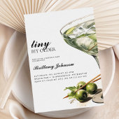 Een klein beetje oudere Martini verjaardag Kaart