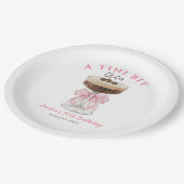 Een klein beetje oudere Martini verjaardag Papieren Bordje (Gekanteld)