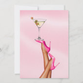 Een klein beetje oudere Martini verjaardagsuitnodi Kaart