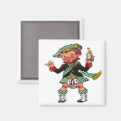 Een klein beetje Schotse magneet (Voorkant / Achterkant)