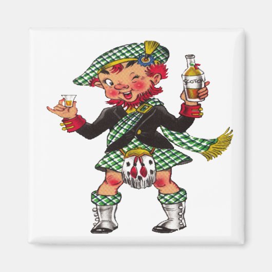 Een klein beetje Schotse magneet (Voorkant)