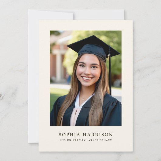 Een klein beetje slimmer Afstuderen Kaart (Achterkant)