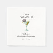 Een klein beetje slimmer Afstuderen Servet (Voorkant)