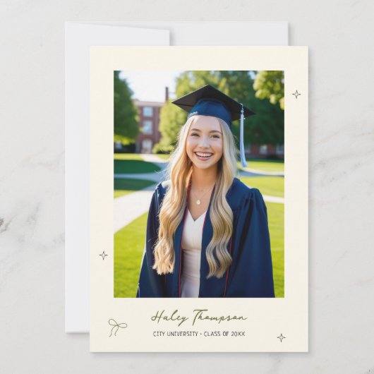 Een klein beetje slimmer eigenzinnig handgetekend  kaart (Achterkant)