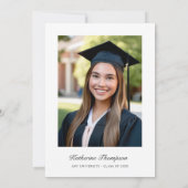 Een klein beetje slimmer Espresso Martini Afstuder Kaart (Achterkant)