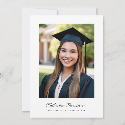 Een klein beetje slimmer Espresso Martini Afstuder Kaart (Achterkant)