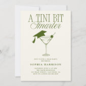 Een klein beetje slimmer groen Afstuderen Kaart (Voorkant)