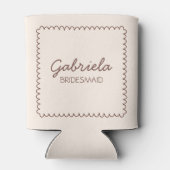 Een klein beetje verloofde Espresso Martini Bachel Blikjeskoeler (Achterkant)