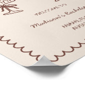 Een klein beetje verloofde Espresso Martini Bachel Poster (Hoek)