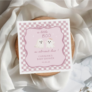 Een klein boe is bijna fällig Baby Shower servette Servet