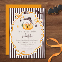 Een Klein Boe Is Bijna Jarig Halloween Baby Shower