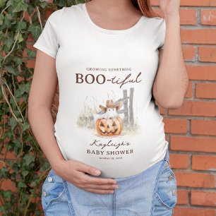 Een klein boe is verschuldigd Westerse Halloween B T-shirt