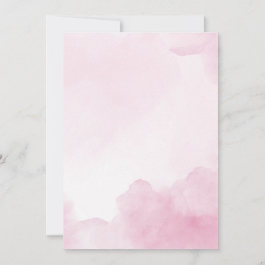 Een klein boek Halloween Baby Girl Shower Uitnodig Kaart (Achterkant)