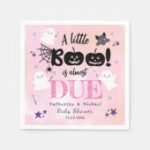 Een klein boek | Halloween Meisje Baby shower Serv Servet (Voorkant)