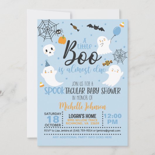 Een klein boek is bijna een uitnodiging - Blauw (Voorkant)