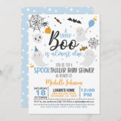 Een klein boek is bijna een uitnodiging - Blue/Wh (Voorkant / Achterkant)