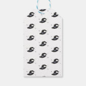 Een klein boek is bijna te danken aan Halloween Cadeaulabel (Achterkant)