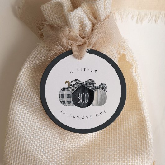 Een klein boek is bijna te verwachten! Neutraal Ba Bedankjes Labels