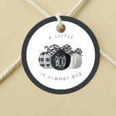 Een klein boek is bijna te verwachten! Neutraal Ba Bedankjes Labels