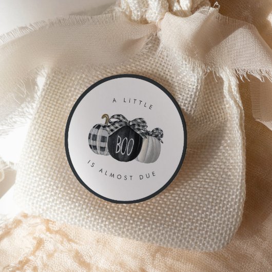 Een klein boek is bijna te verwachten! Neutraal Ba Ronde Sticker