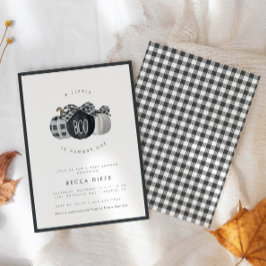 Een klein boek is bijna te verwachten! Plaid Baby  Kaart