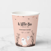 Een klein boek is bijna te wijten aan Baby shower  Papieren Bekers (Voorkant)