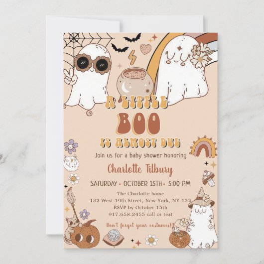 Een klein boek is bijna te wijten aan Groovy Hallo Kaart (Voorkant)