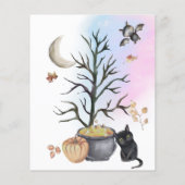 Een klein boek is bijna te wijten aan Old Wifes Ta (Achterkant)