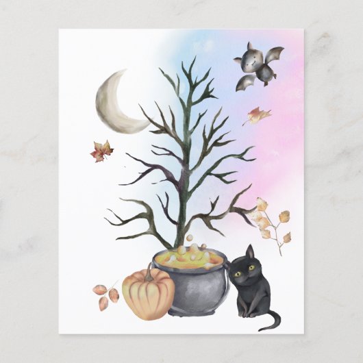 Een klein boek is bijna te wijten aan Old Wifes Ta (Achterkant)