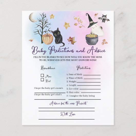 Een klein boekje, Advies voor nieuwe Ouders Game. (Voorkant)