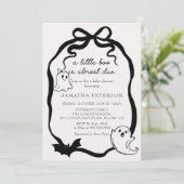 Een klein boekje is bijna het gevolg van Bow baby  Kaart (Staand voorkant)