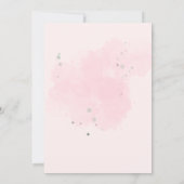 Een klein boekje is bijna het gevolg van het baby  kaart (Achterkant)