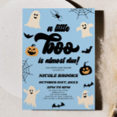 Een klein boekje is bijna klaar! Halloween-Baby sh Kaart