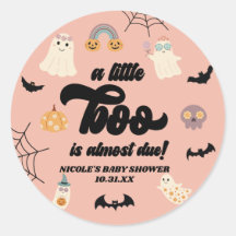 Een klein boekje is bijna klaar! Halloween-Baby sh