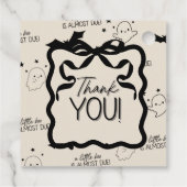 Een klein boekje is bijna te danken bedankjes labels (Achterkant)