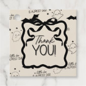 Een klein boekje is bijna te danken bedankjes labels (Voorkant)