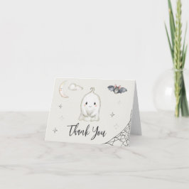 Een klein boekje is bijna te verwachten! Halloween Bedankkaart