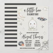 Een klein boekje is bijna te verwachten! Halloween Kaart (Voorkant / Achterkant)