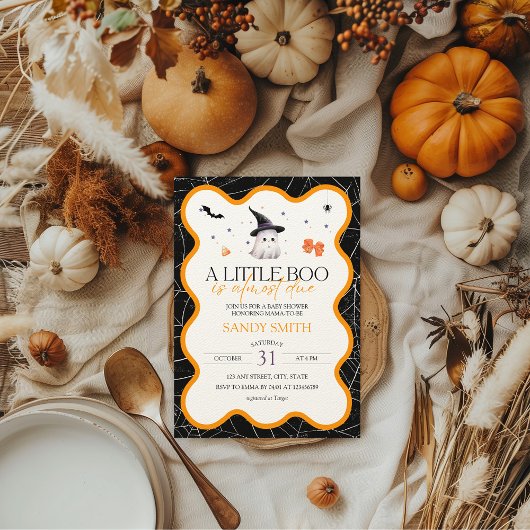 Een klein boekje is bijna te wijten aan Halloween  Kaart