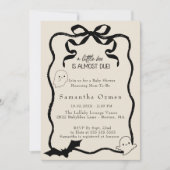 Een klein boekje is bijna te wijten aan Wavy Bow b Kaart (Voorkant)