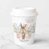 Een klein boerenknecht Baby shower | Papieren Bekers (Voorkant)