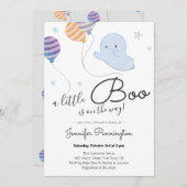 Een klein Boo-Baby shower (Voorkant / Achterkant)