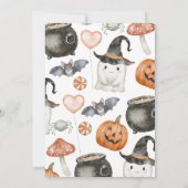 Een klein Boo-Baby shower Kaart (Achterkant)