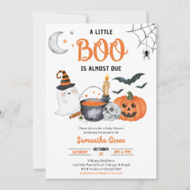 Een klein Boo-Baby shower Kaart